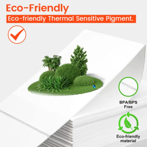 Custom Shipping Labels Compostable Blank 4X6 Address Stickers